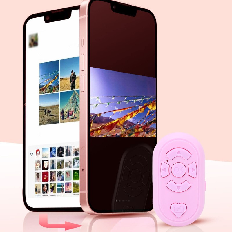 for TikTok Bluetooth Page Turner, App Page Turner Fingertip Remote