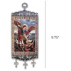 Needzo Archangel Michael Tapestry Icon Banner with Crosses, Wall &