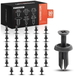 A-Premium 30PCS Nylon Retainer Clip Fasteners Compatible with Toyota Camry 2012-2017, Corolla 2009-2012, Matrix 2009-2013, Avalon 2013-2018 & Lexus IS250 2010-2015, IS350 2010-2015 - For 5mm Hole
