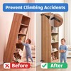 20 Pack Furniture Anchors for Baby Proofing,Keep Baby and Pet