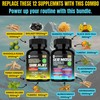 Sea Moss Black Seed Oil Ashwagandha Ginger Capsules,Supplement with Turmeric