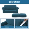 H.VERSAILTEX 3 Piece Stretch Sofa Covers for 2 Cushion Loveseat