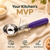 Ice Cream Scoop, Small Size Cookie Scoop with Trigger for