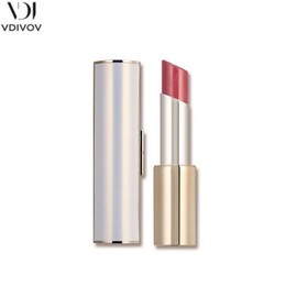 VDIVOV Jewel Therapy Lipstick 3g, Color:RD302 Merlot Red