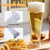 MICHELY Unbreakable Tall Pilsner Beer Glasses Set of 4 (16.5