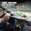 Wuyaoyao Car Air Freshener, Rotating Solar Energy Car Fragrance Diffuser,