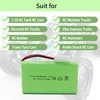 Tosiicop 9.6V 2400mAh NiMH Battery - RC Car Rechargeable Battery