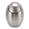 Mini Countertop Trash Can, Simple Stainless Steel Table Trash Can
