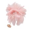Ostrich Feather Table Lamp Rechargeable Modern Romantic Decoration Lamp Bedroom