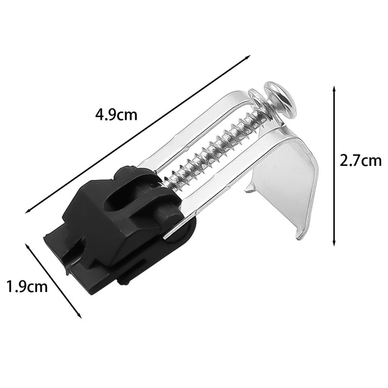 Tiardey 10 Pcs Undermount Sink Clips, Kitchen Sink Mounting Brackets