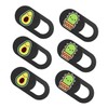 Operitacx 6PCS Cartoon Pattern Webcam Cover Slides Ultra Privacy Protection