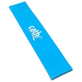 Cathe Extra-Smooth TPE Blue Heavy Tension Firewalker Resistance Band Loop - Perfect for Shaping, Legs & Glutes As Well As Upper Body Strength, Yoga, & Therapy Exercises