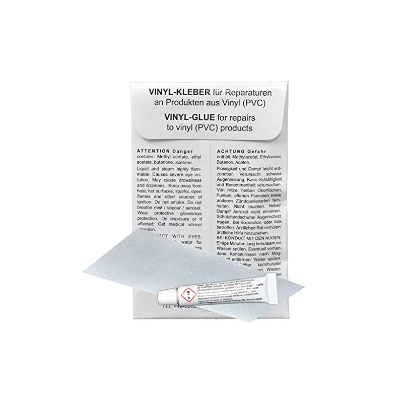 Puncture Repair Kit for Waterbed Vinyl KELBER Repair Kit for
