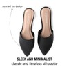 J. Adams Lennox Mules for Women - Closed Pointed Toe