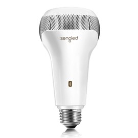 Sengled Solo JBL Speaker Light Bulb Dual Channel Dimmable LED Light App Controlled 45W Equivalent E26 Smart Timing Music Bulb, Compatible with Alexa via Bluetooth Connection