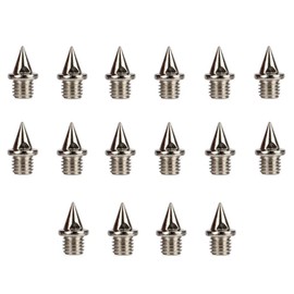 Ersatznägel für Laufschuhe, 16 Stück Nägel für Schuhe, Fußballstollen für Piste und Feld Stahl Praktische Ersatznägel für Trekking Sprint Training, 12 mm