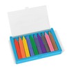 Melissa & Doug Jumbo Triangular Crayons - 10-Pack, Non-Roll, Flip-Top
