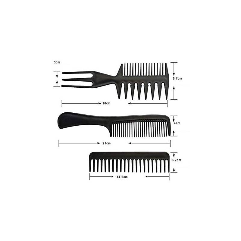 10 Pcs Hair Comb Modeling Comb Professional Hair Comb Set