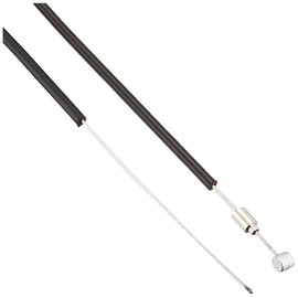 61599 Bicycle Brake Wire, Liner Included, Outer 65.0 inches (165 cm), Black