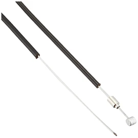 61599 Bicycle Brake Wire, Liner Included, Outer 65.0 inches (165 cm), Black