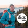 sourcing map 20pcs Plastic Cord Locks Double Hole Spring Toggle