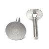 (10) 1/4-20x1-1/2 Stainless Steel Elevator Bolt Square Neck (1" Diameter Head) 18-8