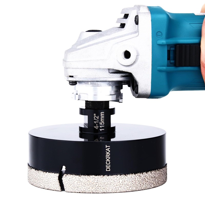 4-1/2" Diamond Hole Saw, 115mm Tile Hole Saw Drill Bit