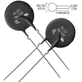 Ametherm SL22 1R020-B (Pack of 2) NTC THERMISTOR,ICL 1 OHM 20% 20A 22MM, (Also SG100, SG301) Y