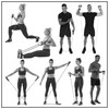 Econo Fitness Resistance Tubing with Comfort Grip Handles - Heavy