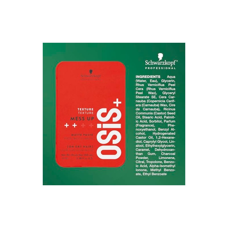 Schwarzkopf - Osis+ Mess Up Matt Gum (Medium Control) -