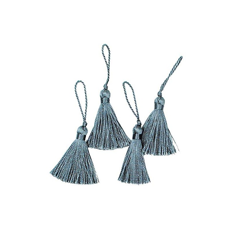 Expo Mini Fiber Tassel, Pewter, 4-Pack