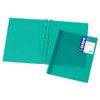 Oxford Duotang Plastic Report Cover, Letter Size, Translucent Green, 50-Sheet