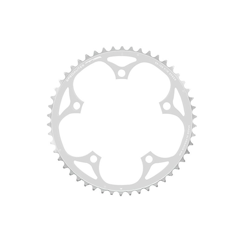 Spécialités TA Alize 130 PCD, 9/10 Speed Chainring, Silver, 58T