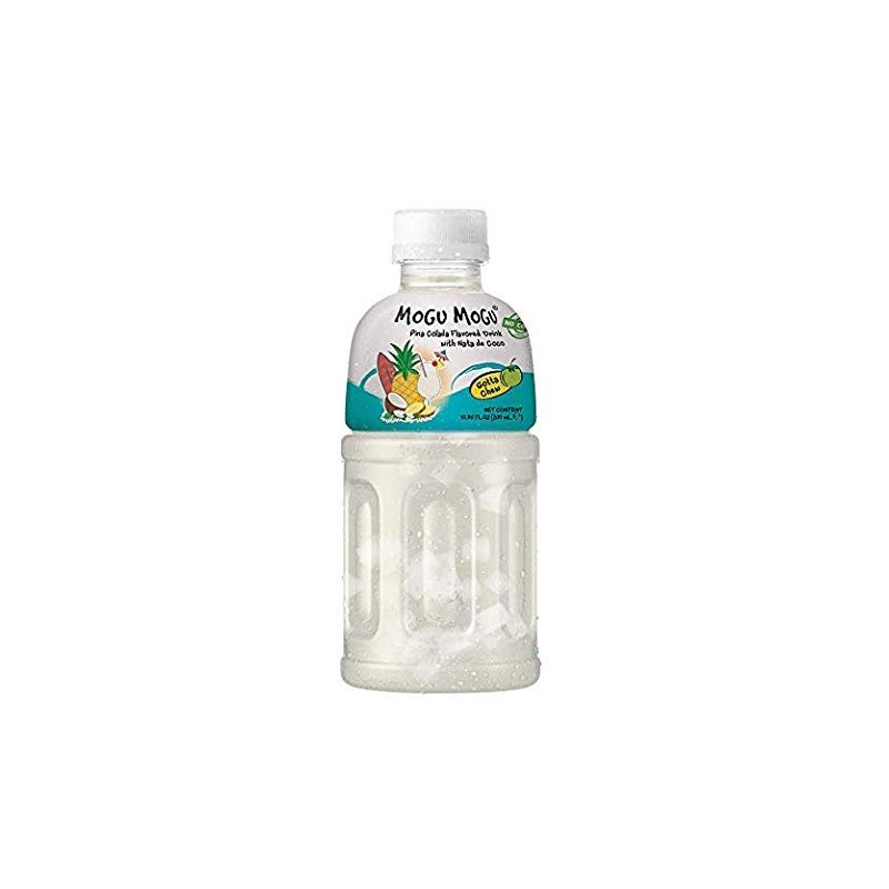 Mogu Mogu Juice with Nata De Coco 6 Pack (Bundle)