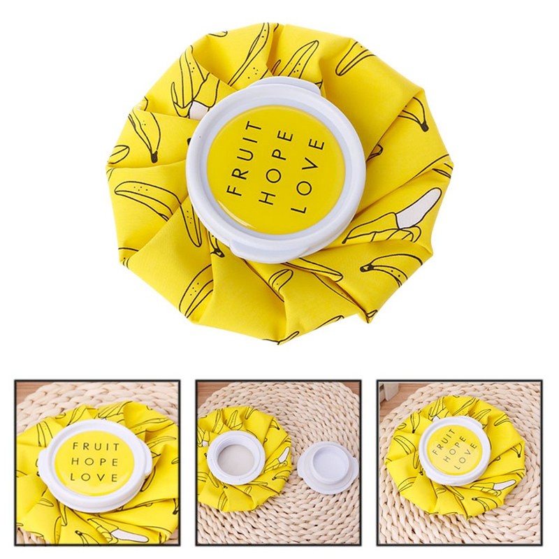 450ml Small Round Hot Water Bottle Bag Winter Relaxing Heat