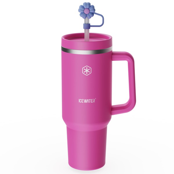 ICEWATER Horizon- 40 oz Tumbler with Lid and Straw |