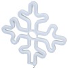 70in Neon Sign Romantic Christmas Snowflake Battery USB Powered LED