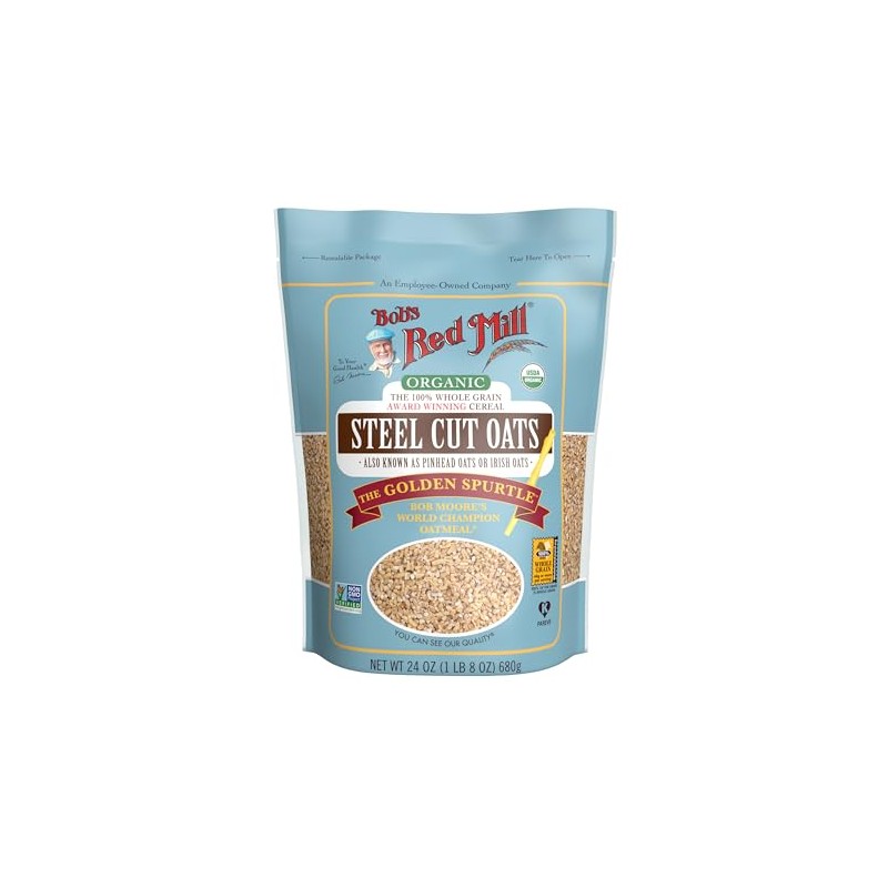 Bob´s Red Mill Avena Orgánica Corte Afilado - 680 g