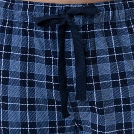 Van Heusen Men's Flannel Fleece Sleep Pant, Navy Plaid, XX-Large, Navy Plaid, XX-Large