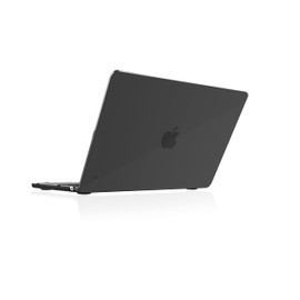 STM Studio Protective Case for MacBook Air 13" Retina - M2, 2022 (MLXW3LL/A) - Translucent, Vented, Lightweight Laptop Cover - Dark Smoke (stm-122-373MU-02)