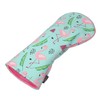 SHABIER Blue&Pink Golf Hybrid Headcover with Flamingos Design for Golf