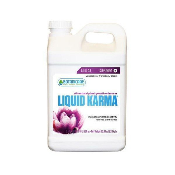 Botanicare Liquid Karma 2.5 Gallon - no shock transplant plant growth gal