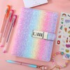 JIALILI Diary with Lock for Girls, Password Locked Journals for