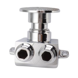 Copper Touchless Foot Pedal Valve Set Basin Water Tap Bathroom Faucet