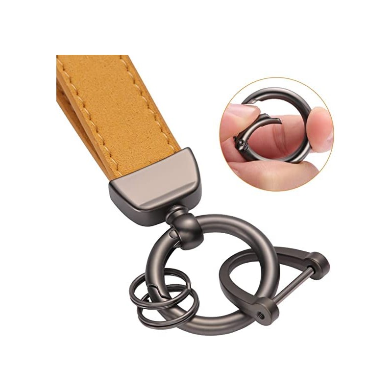[AIXUAN] Key Chain Dermal Keychain for Men and Women, 360