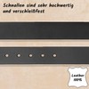 shenky Ledergürtel glatt | 2cm Breite | Gürtel mit Gürtelschnalle