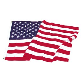 Super Tough 4ftx6ft Polyester American Flag-US Made, Red, White, Blue