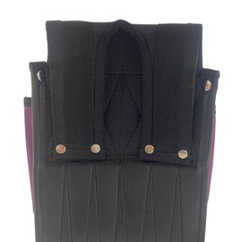 Kozuchi Worktime Radical Waist Bag, 2 Tiers, Universal Type, Camouflage Purple KNR-13MPL