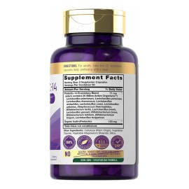 25 Billones Cfu Probióticos Orgánicos Enzimas Digestivas Sabor S/n