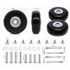 4pcs (60 x 18 mm) Replacement Wheels for Suitcase Rubber